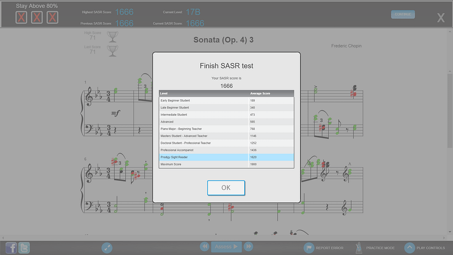 Piano Marvel SASR Challenge